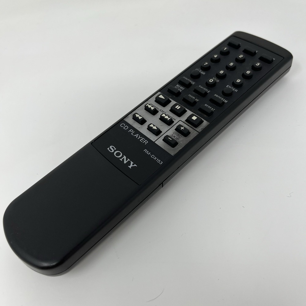 Sony RM-DX153 CD Player Remote Control For Parts Repair READ Corroded Battery